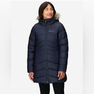 NWT Marmot Montreal Down Coat - Navy